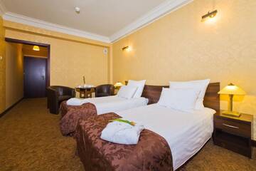 Фото номера Двухместный номер с 1 кроватью Отель Hotel Kopczyński г. Добре-Място 3